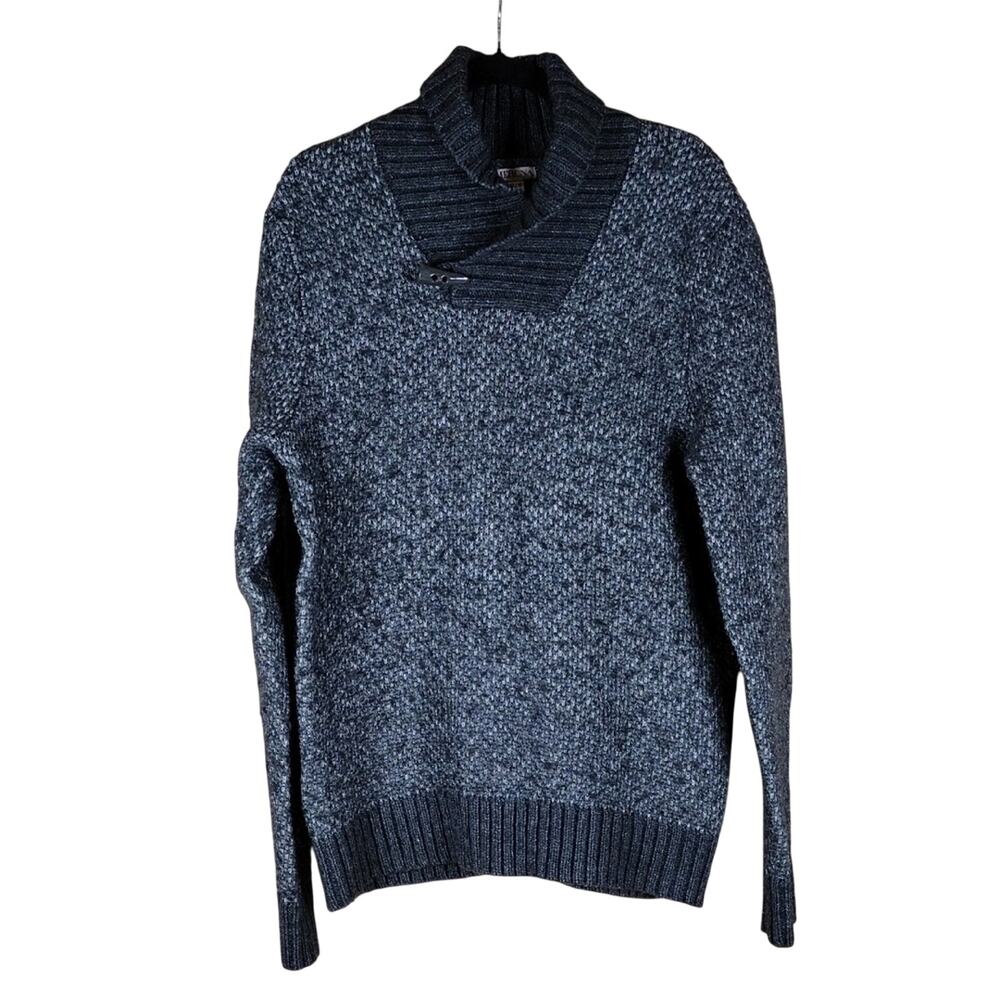 Merona Turtleneck Sweater Men’s Size XL Charcoal Black Knit Warm Winter Casual